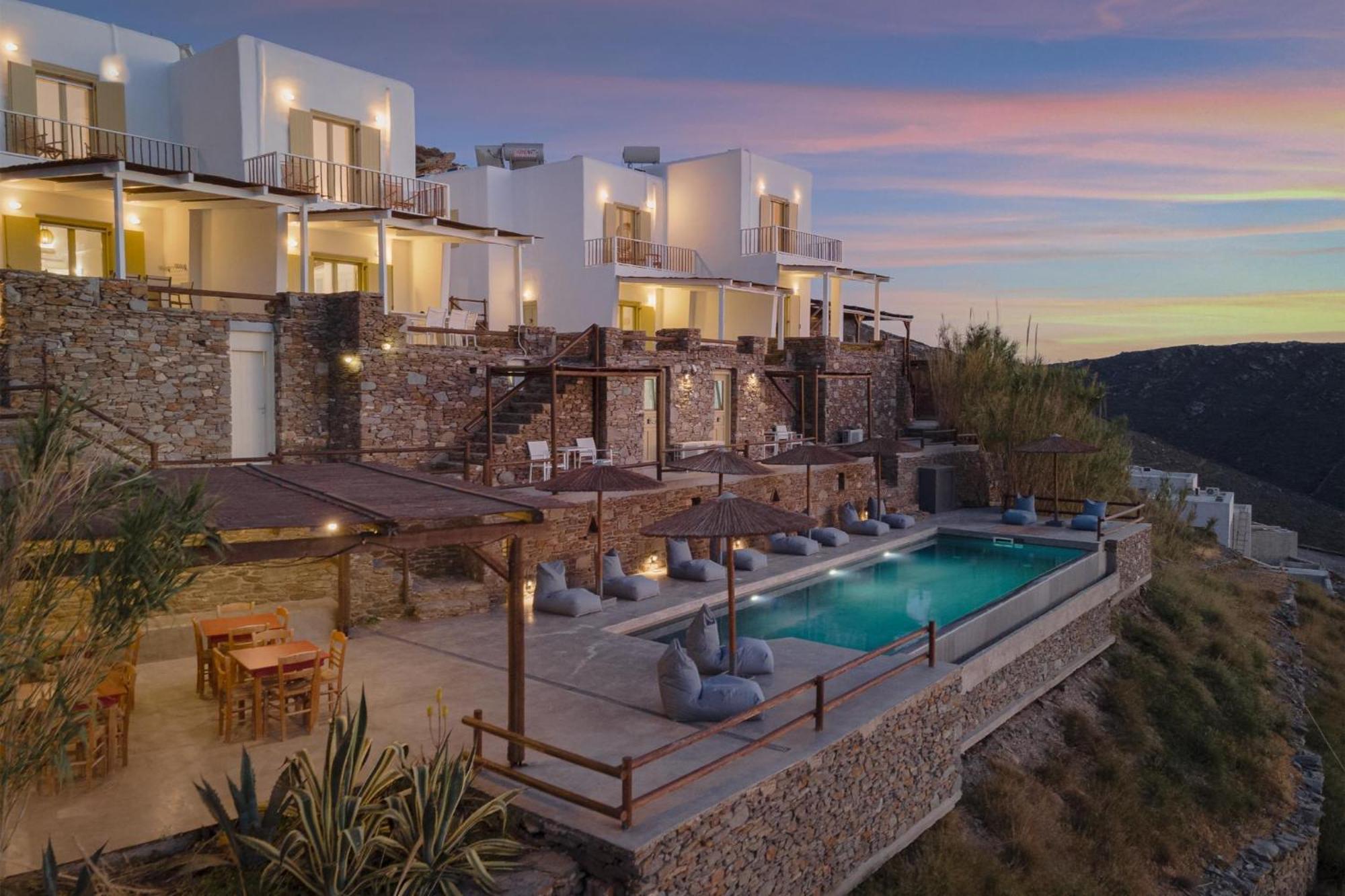 Kastella Sunset Villa Three 基斯诺斯 外观 照片