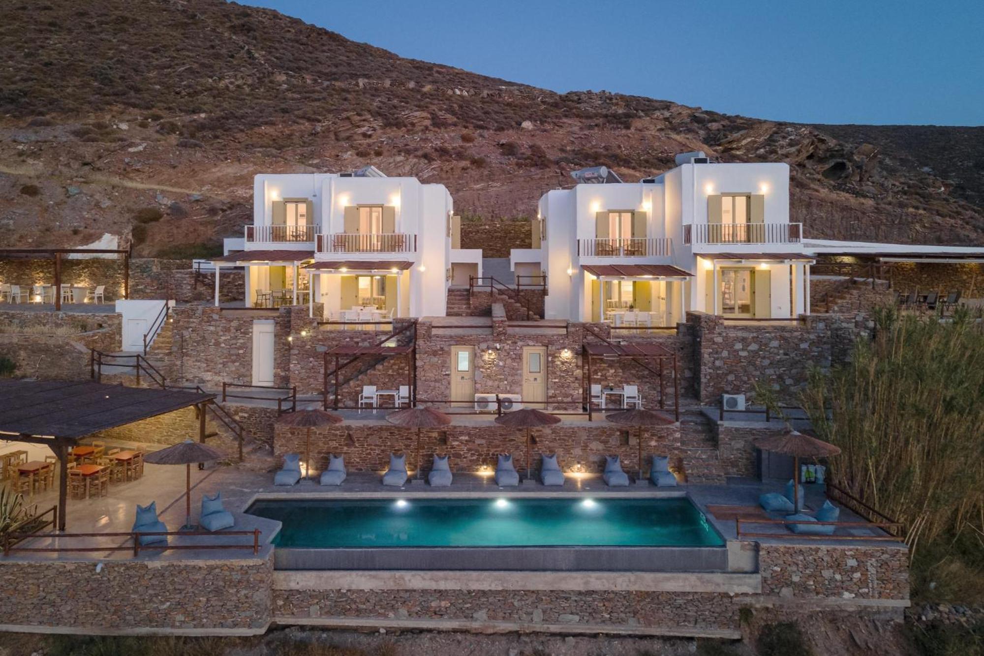 Kastella Sunset Villa Three 基斯诺斯 外观 照片